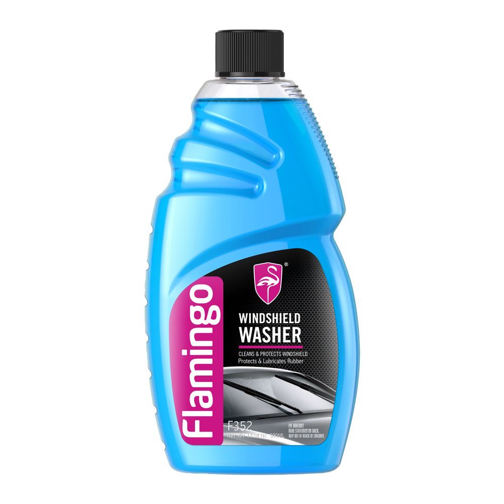 Flamingo Clean & Protects Windshield Washer