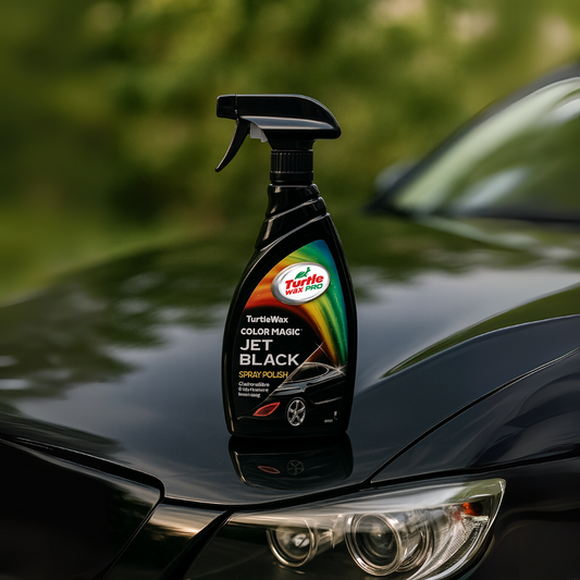 Turtle Wax Jet Black Spray Polish