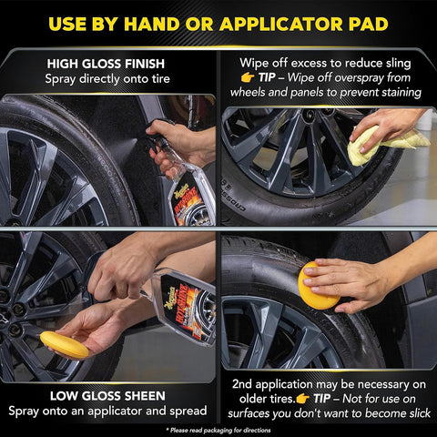Meguiars Hot Shine Tire Spray Trigger