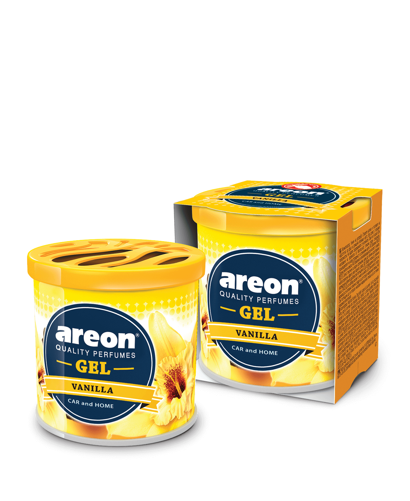 Areon Vanilla Gel Can 80g – Car Air Freshener