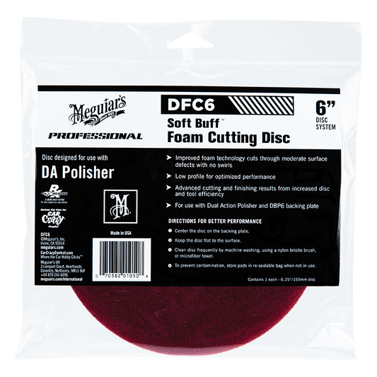 Meguiars DA Foam Cutting Disc 6"