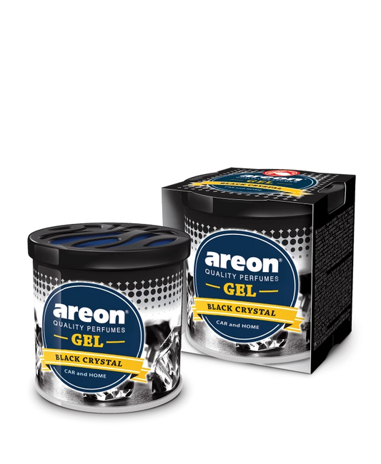 Areon Black Crystal Gel Can 80g – Car Air Freshener