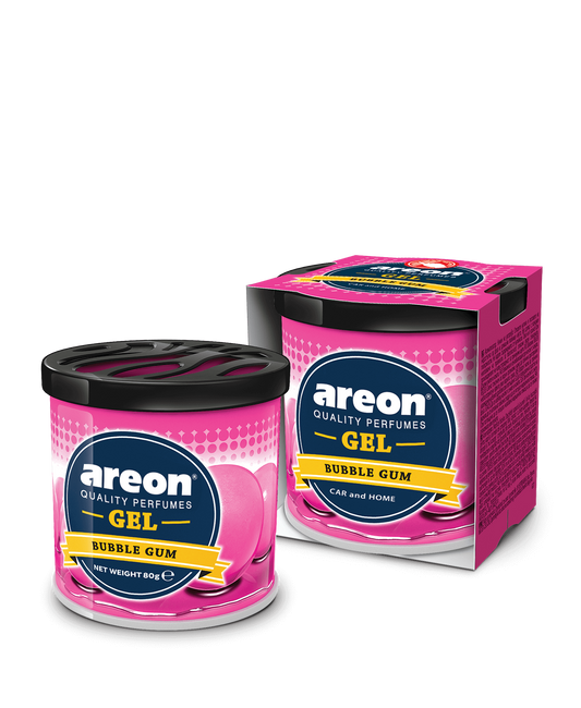 Areon Bubble Gum Gel Can 80g – Car Air Freshener