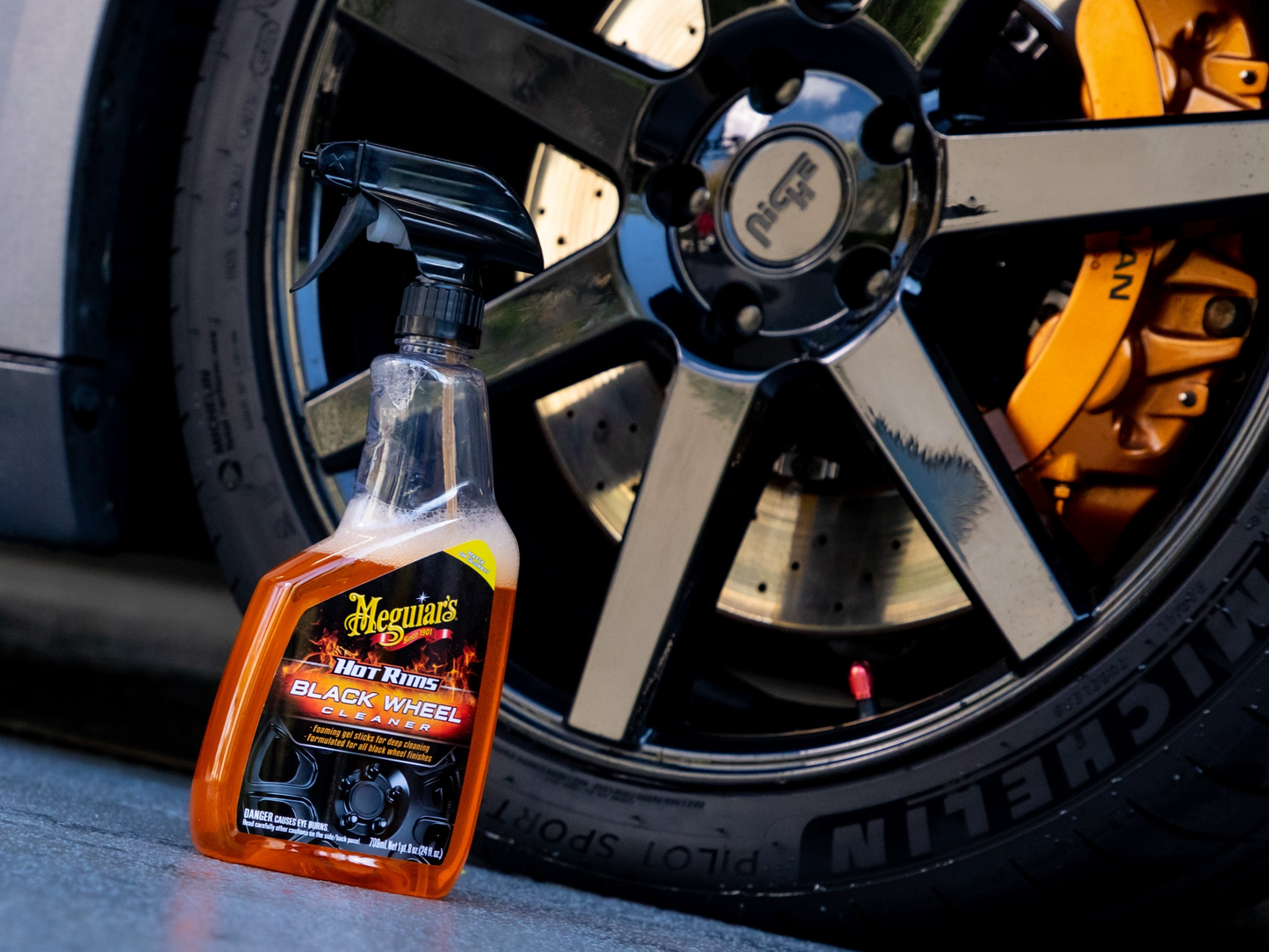 Meguiar’s Hot Rims Black Wheel Cleaner