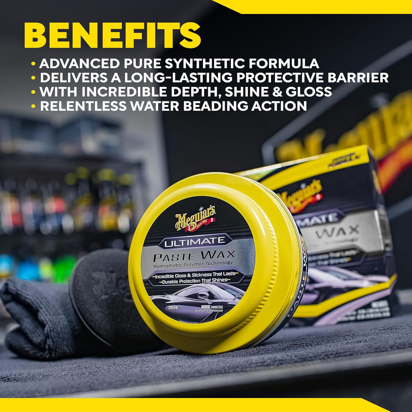 Meguiar’s Ultimate Paste Wax (8oz)