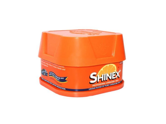 Shinex car wax for vehicle wash and cleansing