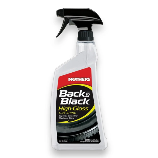 Mothers Back To Black Tire Shine