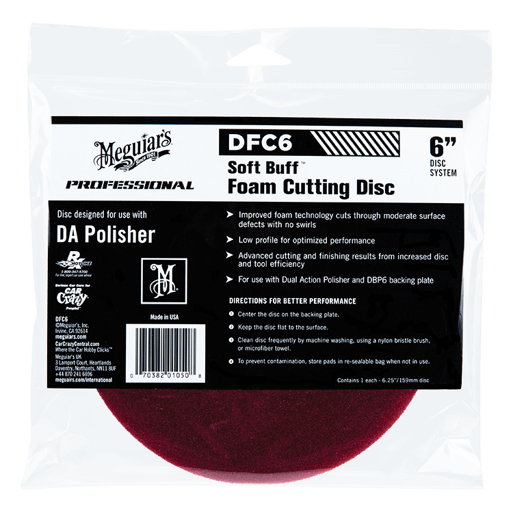 Meguiars DA Foam Cutting Disc 6"